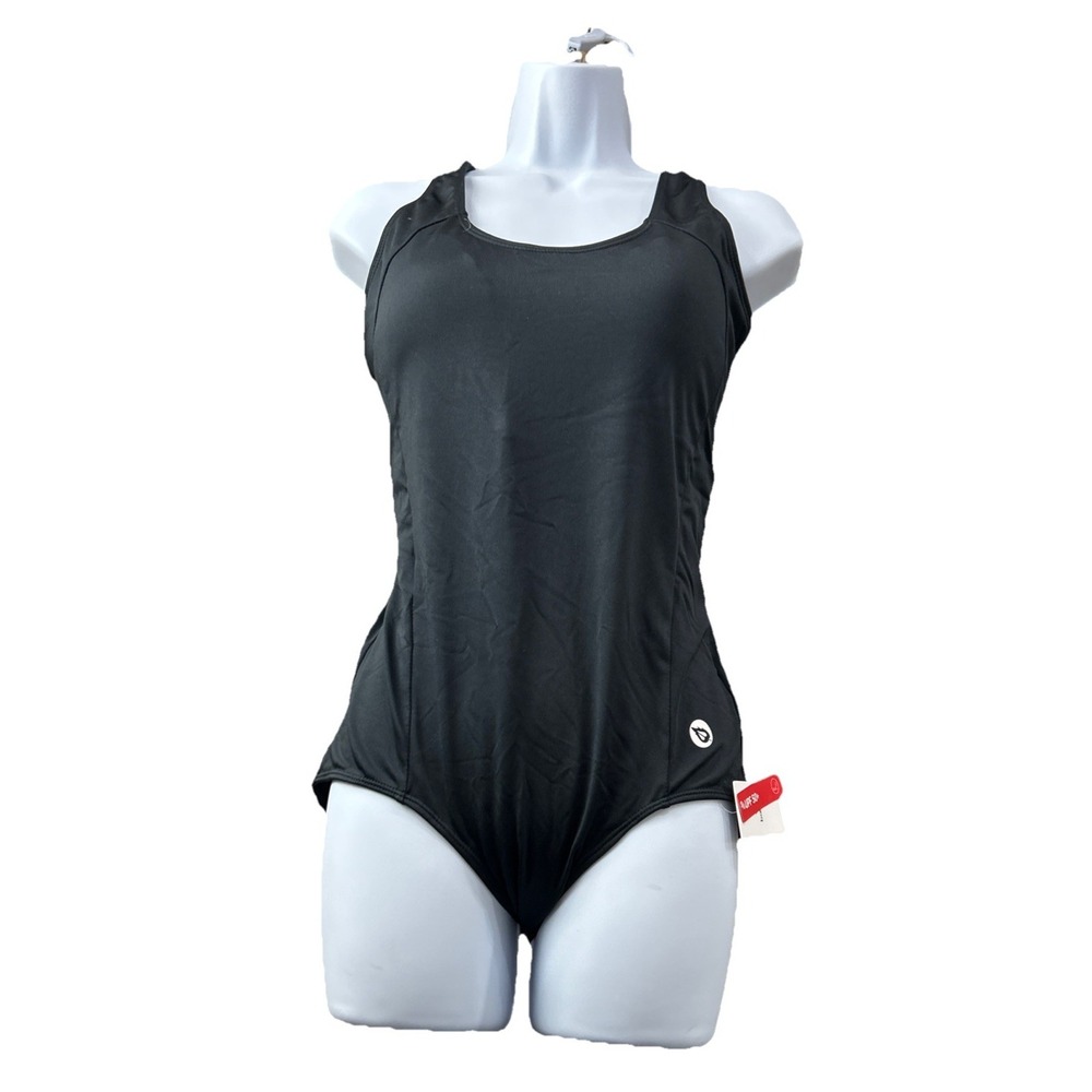 Baleaf Racerback women's swimsuit One Piece Swimming Size 36 Black